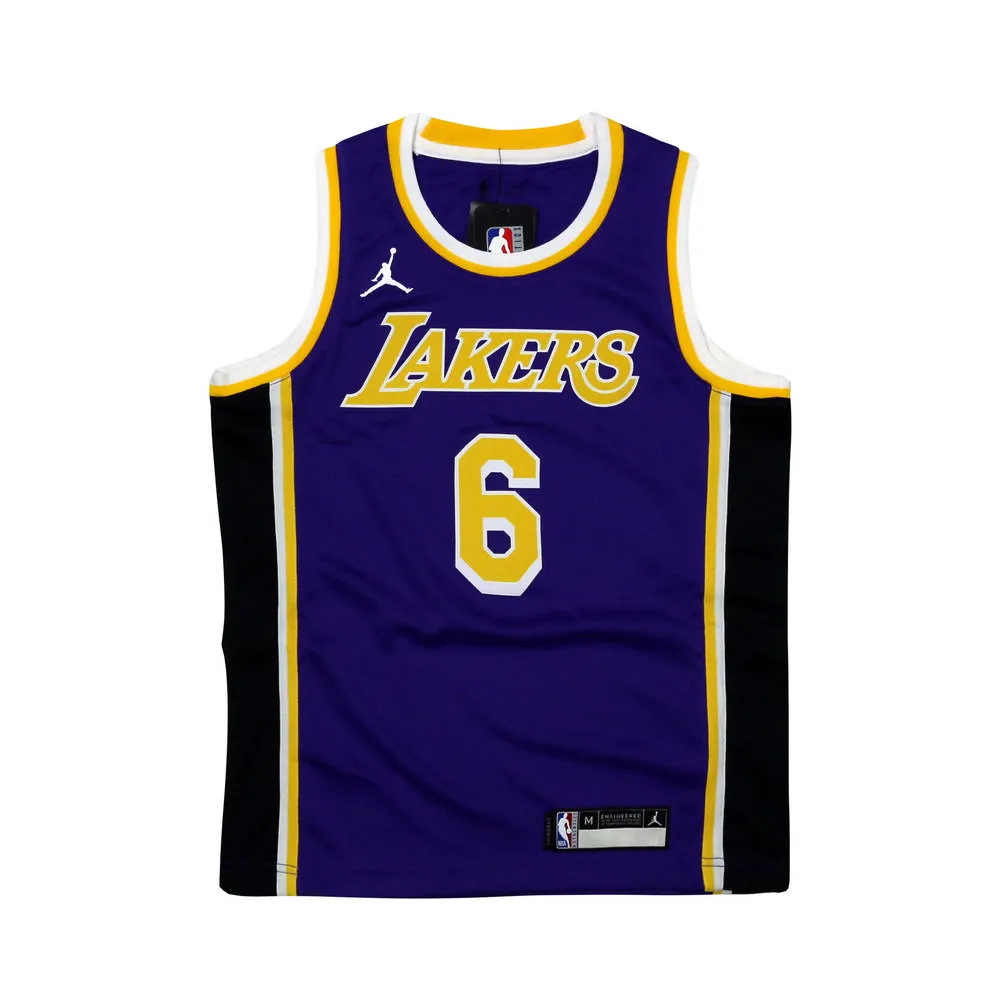 NBA Statement Edition 青少年球衣 湖人隊 LeBron James 紫色 歷史價格詳細信息