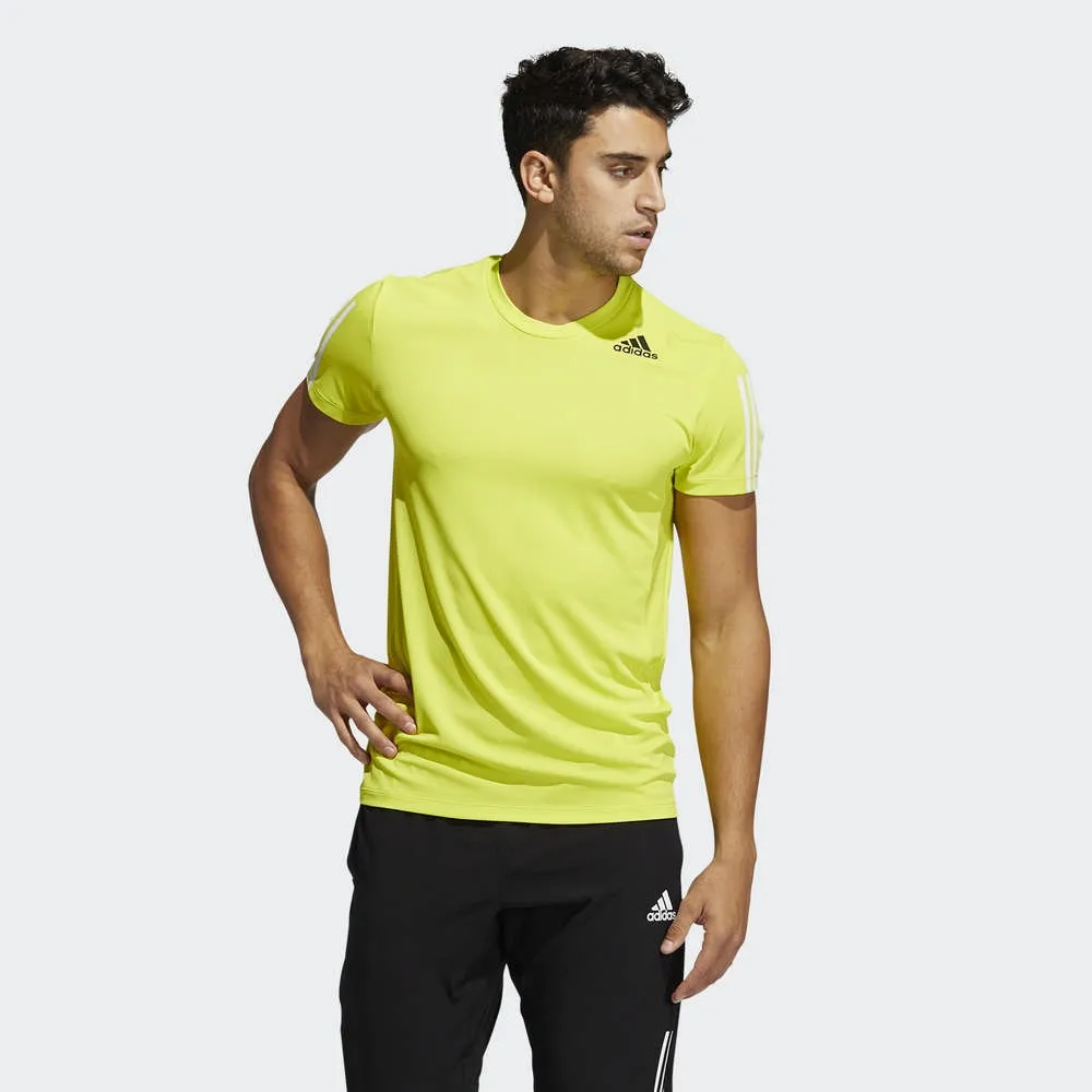 ADIDAS HEAT.RDY 男 短袖上衣 螢光黃-H29477 歷史價格詳細信息