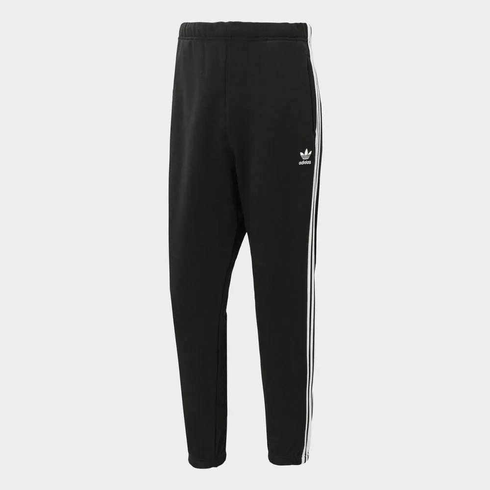 Adidas 3-stripes Pant IA4794 男 運動長褲 休閒 修身 舒適 拉鍊口袋 經典 穿搭 黑 歷史價格詳細信息