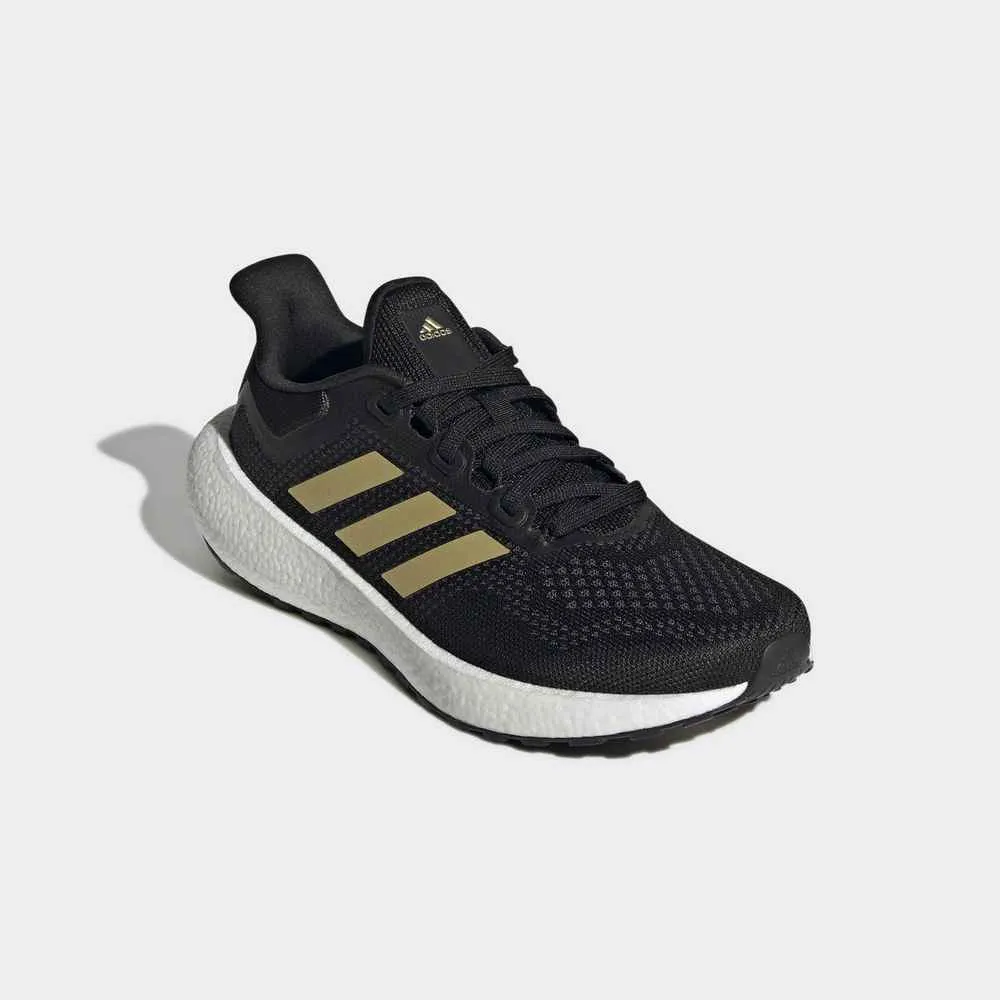 Adidas 慢跑鞋 Pureboost Jet W 女鞋 黑 金 路跑 科技中底 運動鞋 GW0907 歷史價格詳細信息