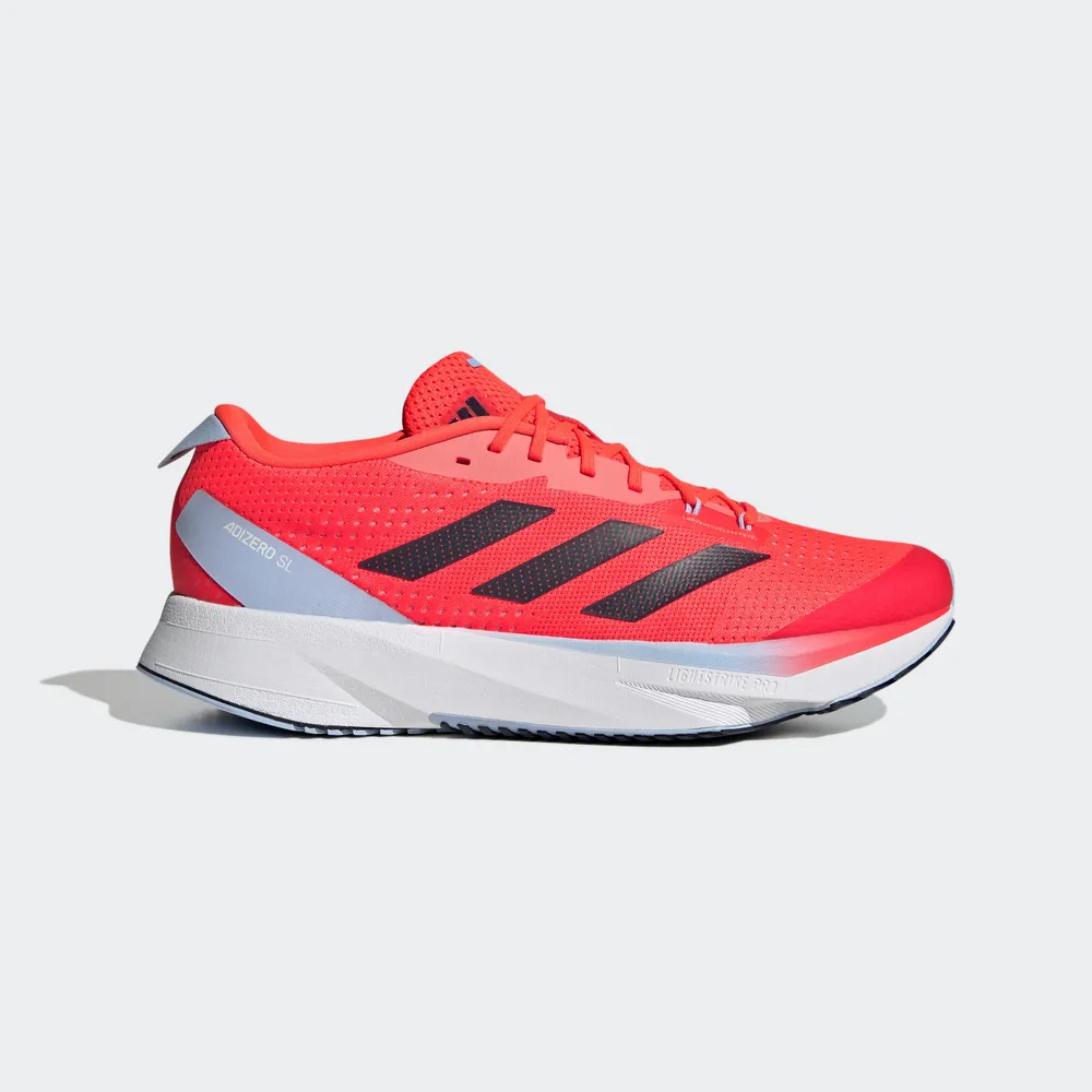 Adidas Adizero SL J [IF5542] 大童 慢跑鞋 運動鞋 支撐 彈力 緩震 粉筆白 藍 歷史價格詳細信息