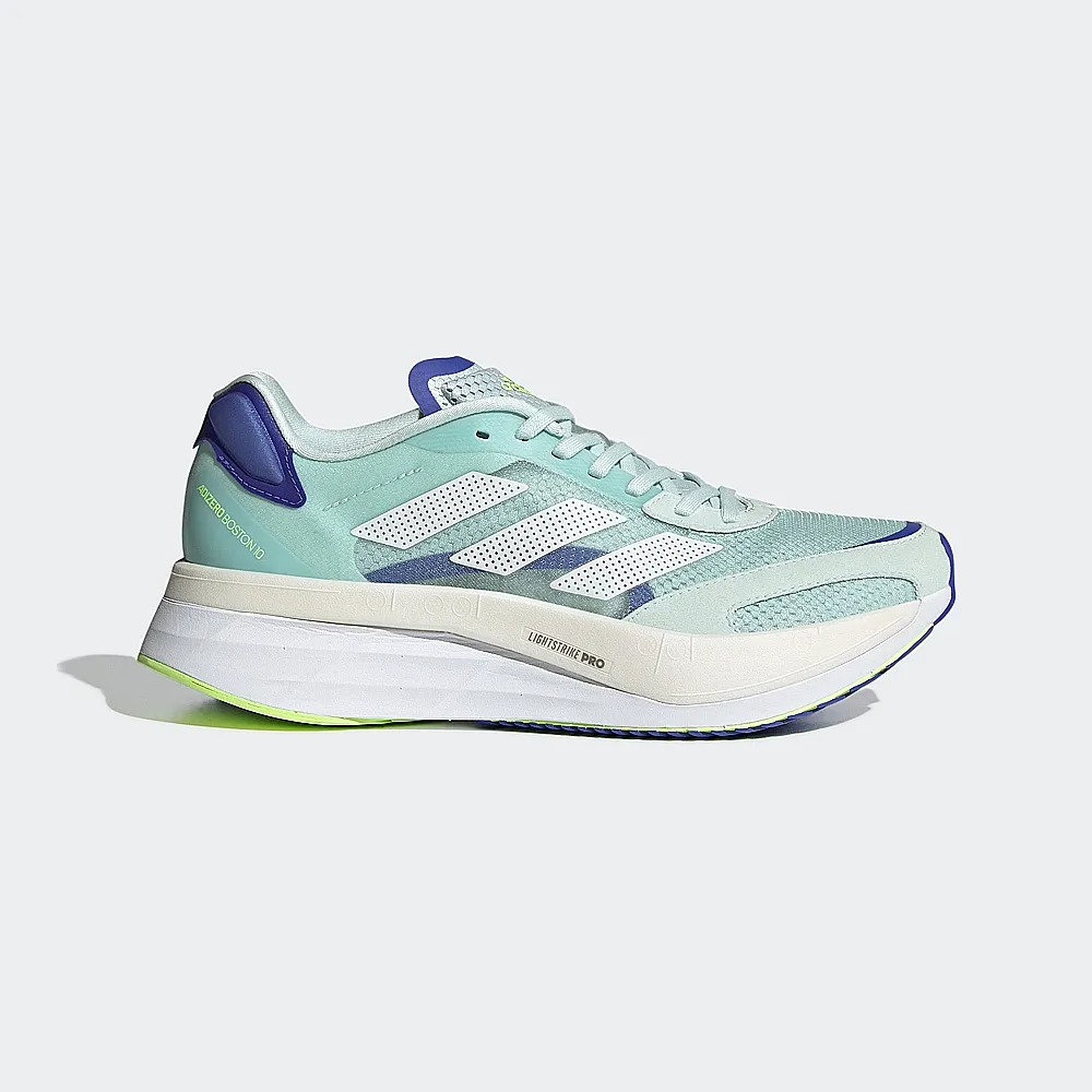 adidas Adizero Boston 10 W 螢光綠 厚底 慢跑鞋 愛迪達 女鞋 零碼福利品 【ACS】 歷史價格詳細信息