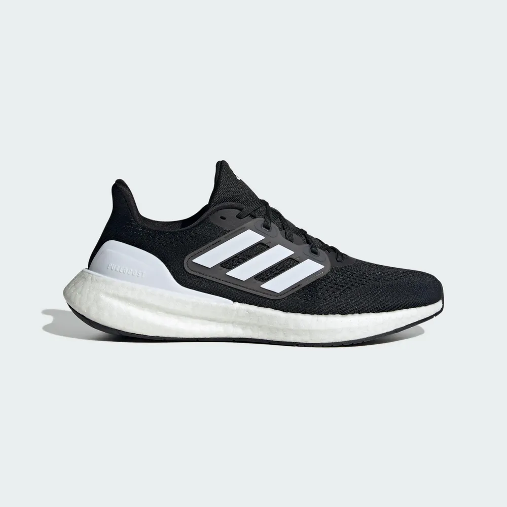 【ADIDAS】PUREBOOST 23 跑步鞋 男鞋 奶茶黑-IF2368 歷史價格詳細信息
