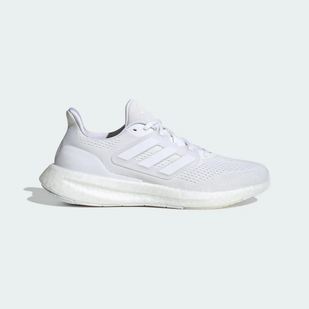 【ADIDAS】PUREBOOST 23 跑步鞋 男鞋 奶茶黑-IF2368 歷史價格詳細信息