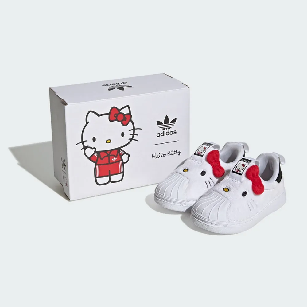 Adidas Superstar 360 I [IF7019] 小童 休閒鞋 經典 套穿式 HELLO KITTY 白藍 歷史價格詳細信息