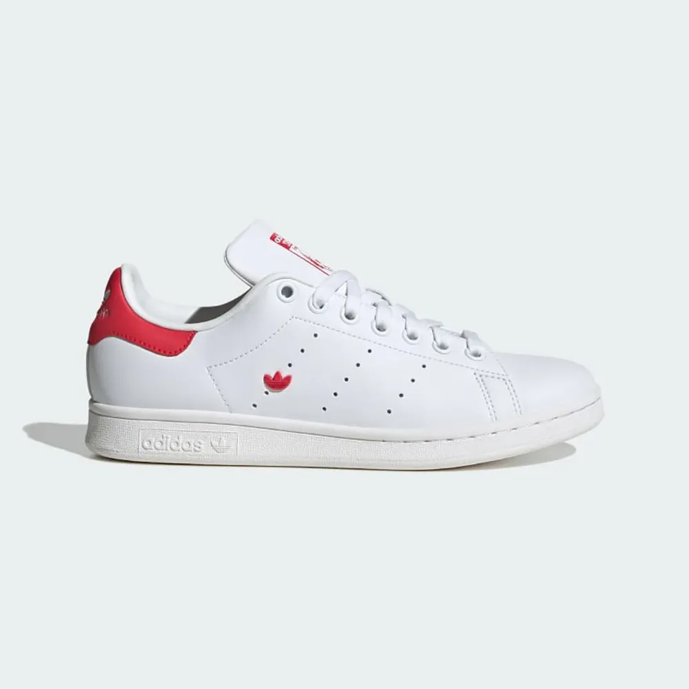 Adidas Stan Smith W [IE0460] 女 休閒鞋 經典 復古 史密斯 小白鞋 百搭 穿搭 舒適 白紅 歷史價格詳細信息