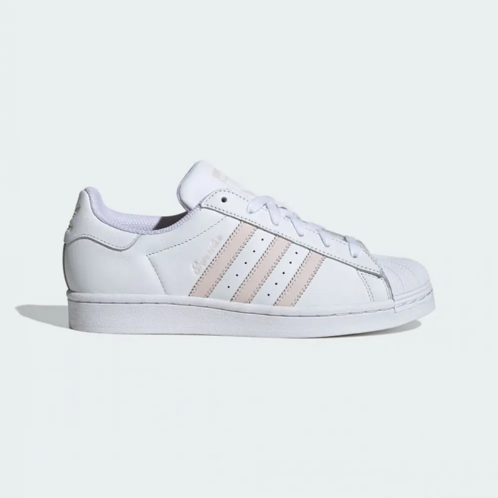 【ADIDAS】SUPERSTAR W 休閒鞋 女鞋 白粉-IE3001 歷史價格詳細信息