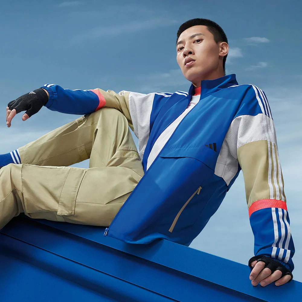 ADIDAS UB JKT CB 男休閒外套 GL0401 寶藍 歷史價格詳細信息