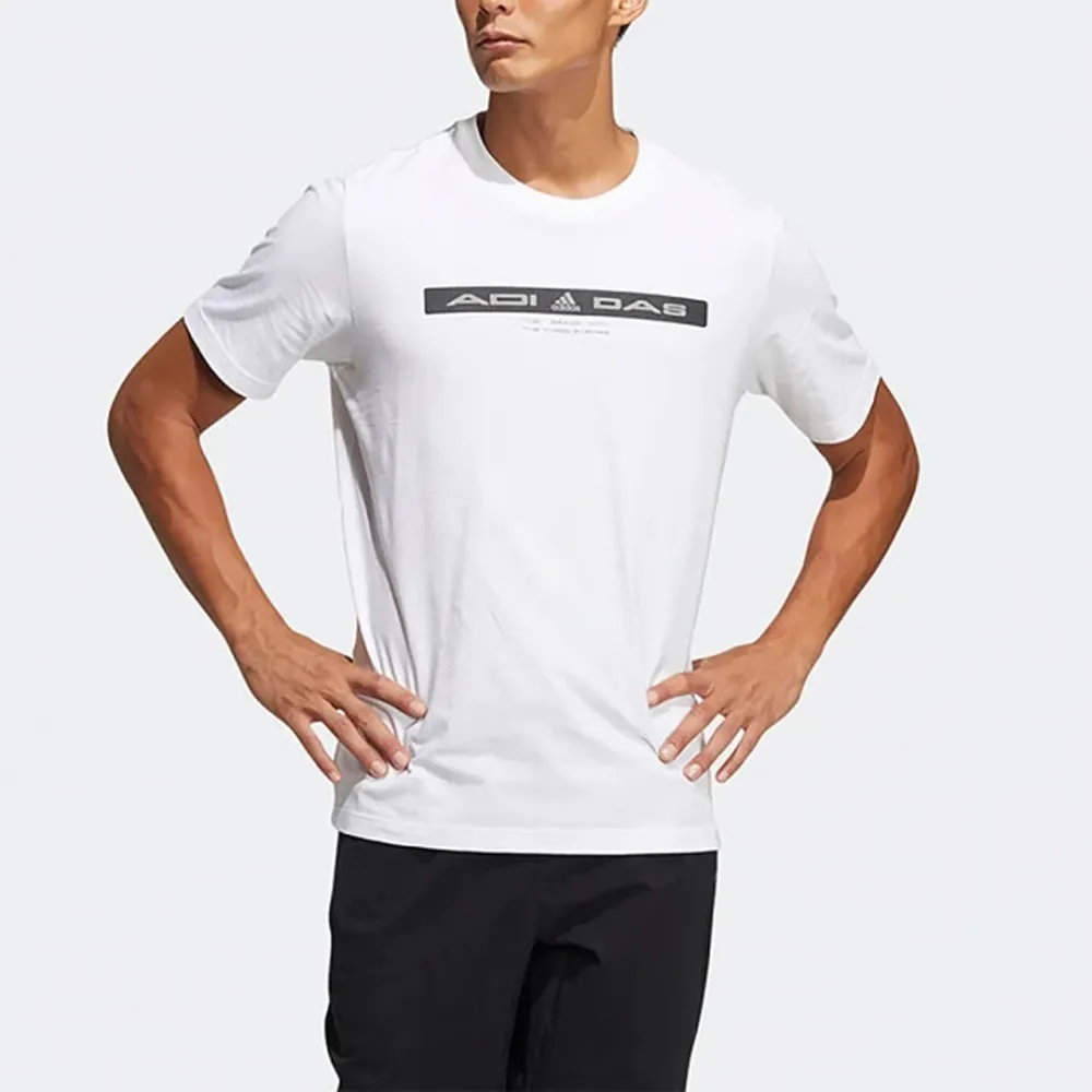 ADIDAS TH TEE REF BAR 男短袖上衣 GP1004 白 歷史價格詳細信息