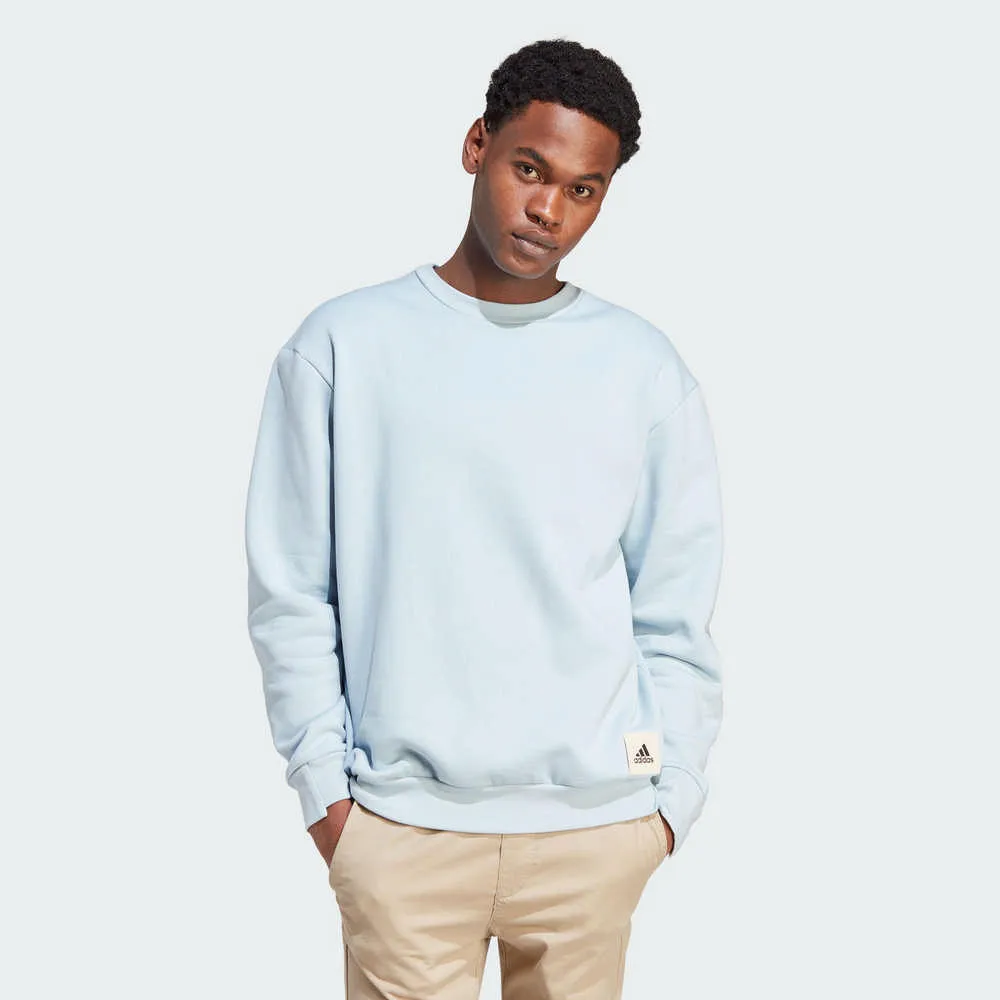 【ADIDAS】M LNG SWT FL 圓領套頭衫 男 粉色-IM0490 歷史價格詳細信息