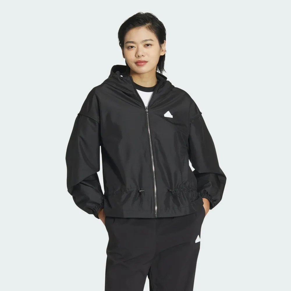 【ADIDAS】TECH WV JKT 休閒外套 女 黑色-IM8813 歷史價格詳細信息