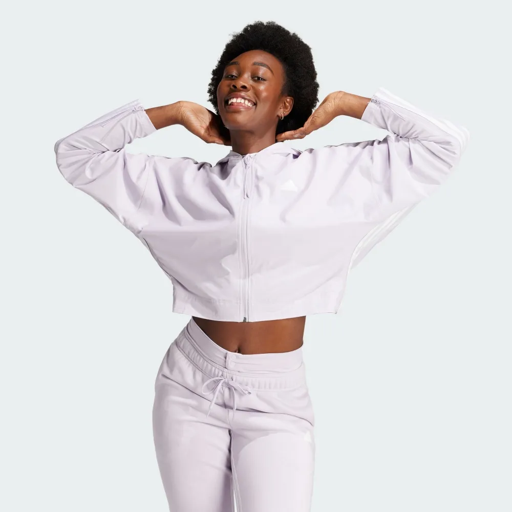 Adidas Dance Tee IS0877 女 短袖 上衣 運動 休閒 舞蹈 兩側開衩 寬鬆 舒適 淺紫 歷史價格詳細信息