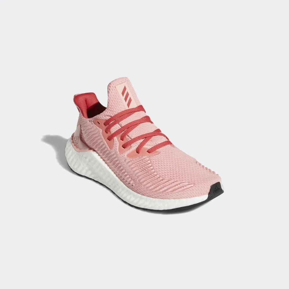 Adidas ALPHABOOST 女慢跑鞋 EG1431 黑 歷史價格詳細信息