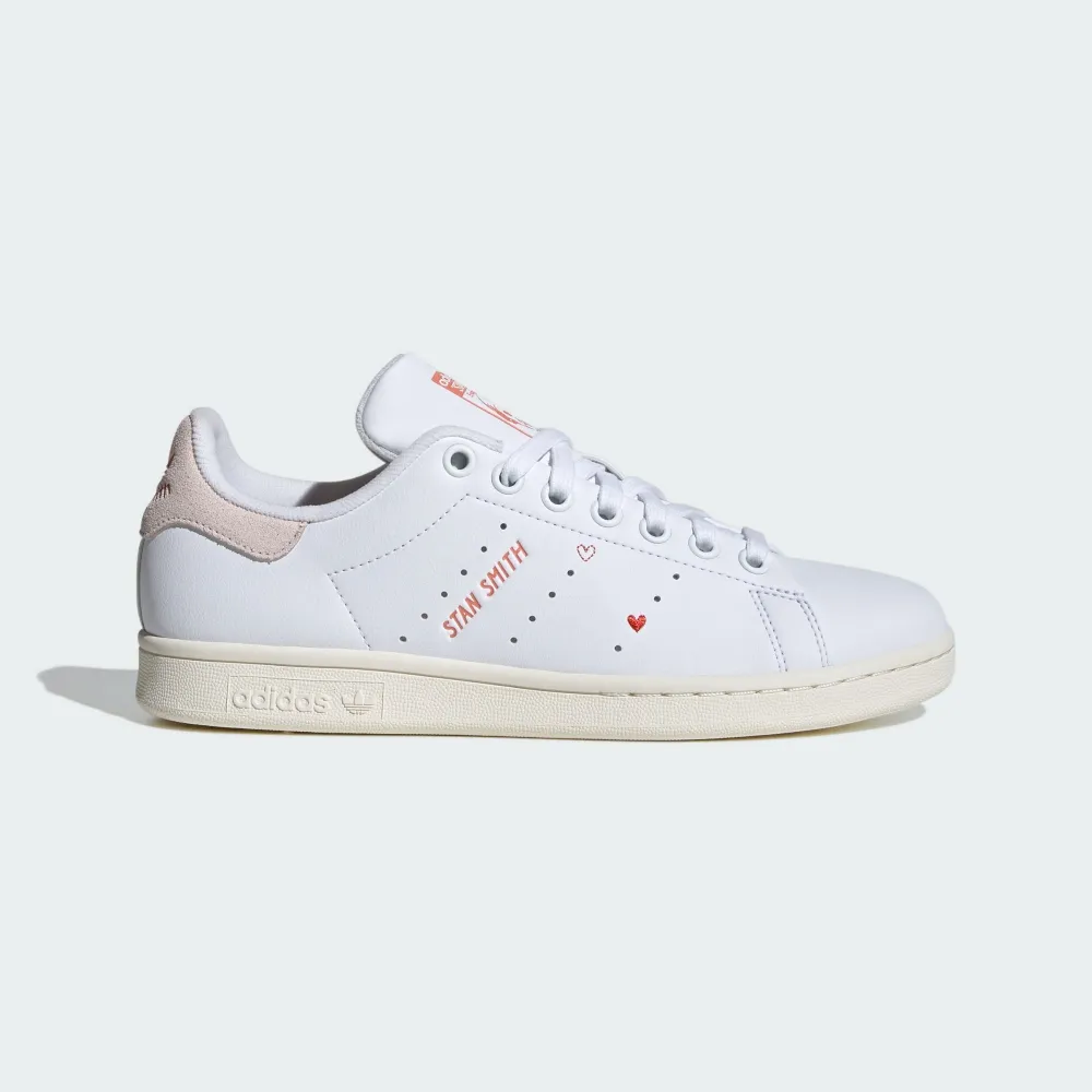 Adidas Stan Smith W [ IG8482] 女 休閒鞋 經典 復古 史密斯 情人節 穿搭 舒適 白粉紅 歷史價格詳細信息