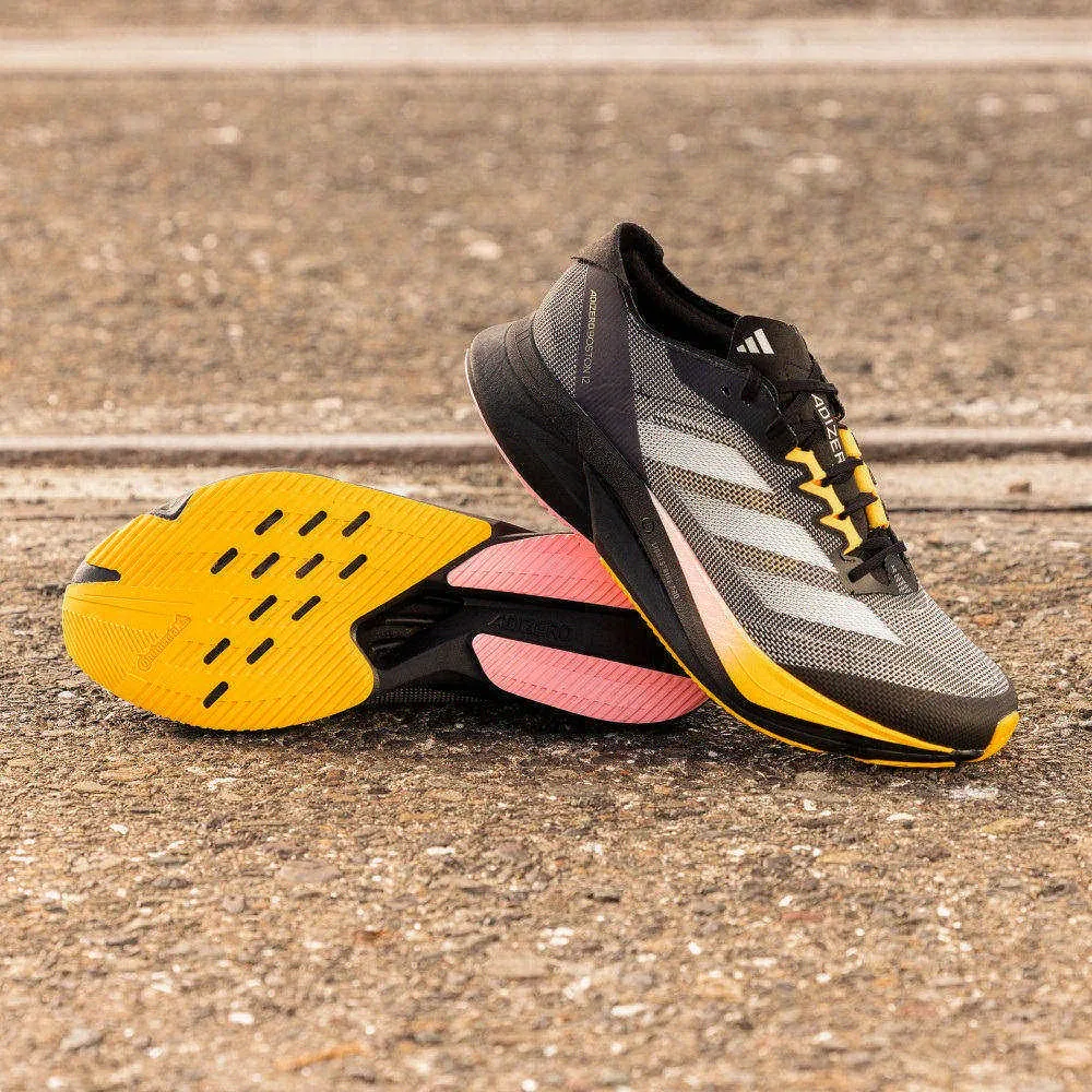 Adidas Adizero Boston 12 M [IF9210] 男女 慢跑鞋 運動 競速 跑鞋 避震 輕量 白紅 歷史價格詳細信息