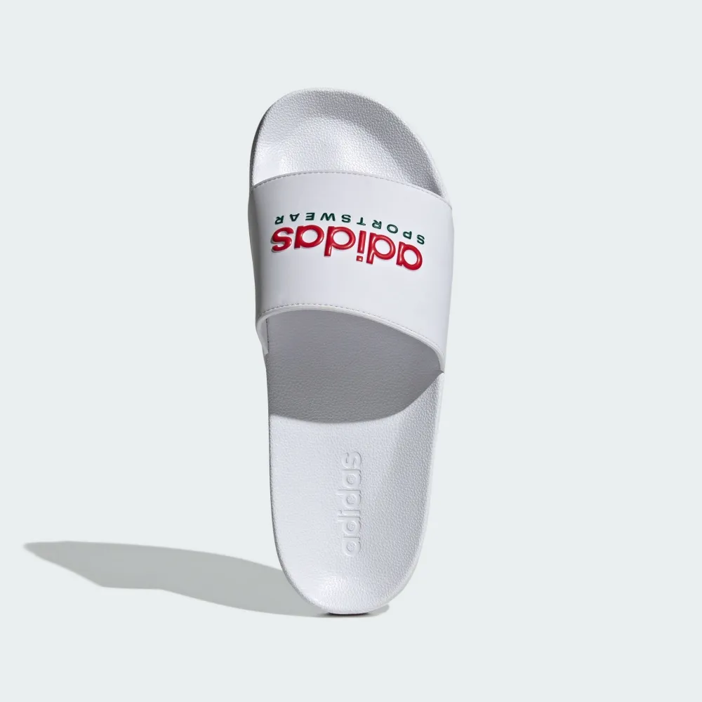 【ADIDAS】ADILETTE SHOWER Slipper 拖鞋 男鞋 女鞋 白藍-HQ6885 歷史價格詳細信息