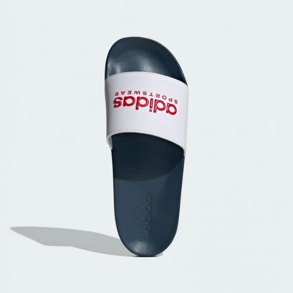 【ADIDAS】ADILETTE SHOWER Slipper 拖鞋 男鞋 女鞋 白藍-HQ6885 歷史價格詳細信息