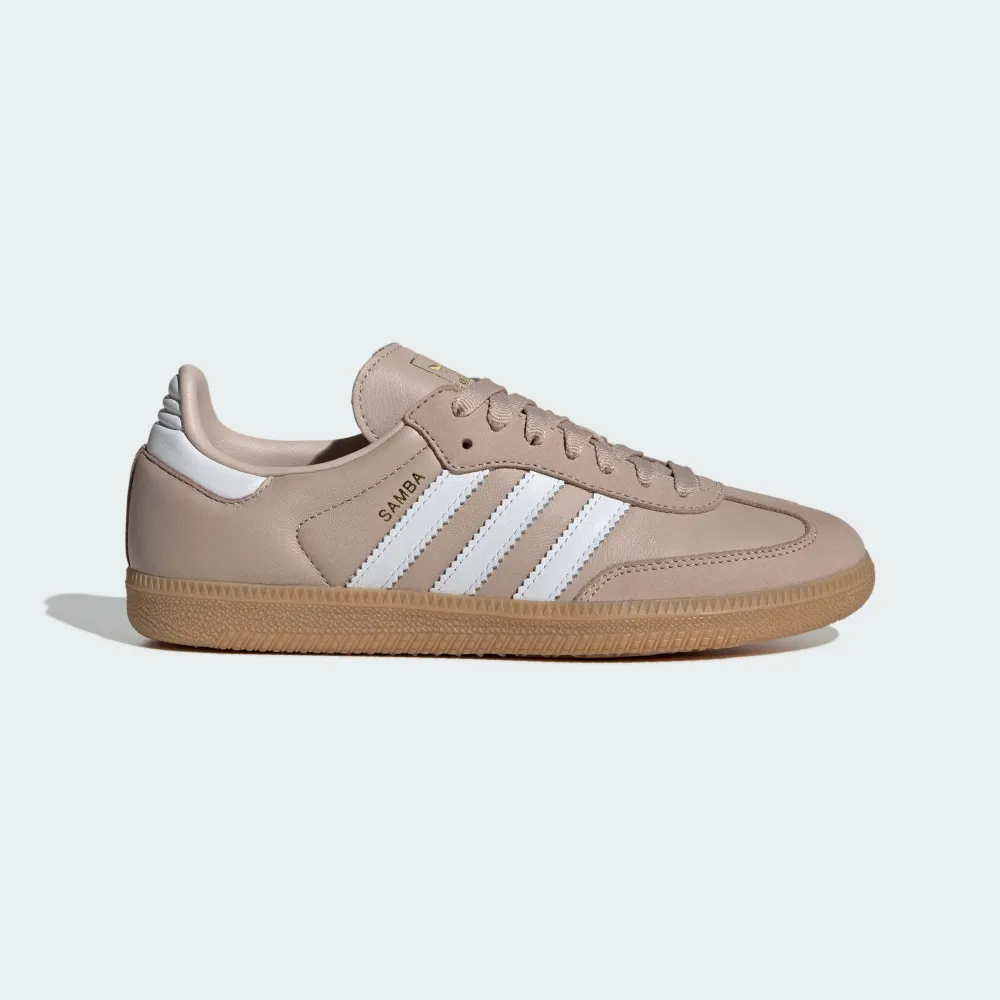 Adidas Samba OG W ID8349 女 休閒鞋 運動 經典 復古 德訓鞋 低筒 米白 紫綠 歷史價格詳細信息