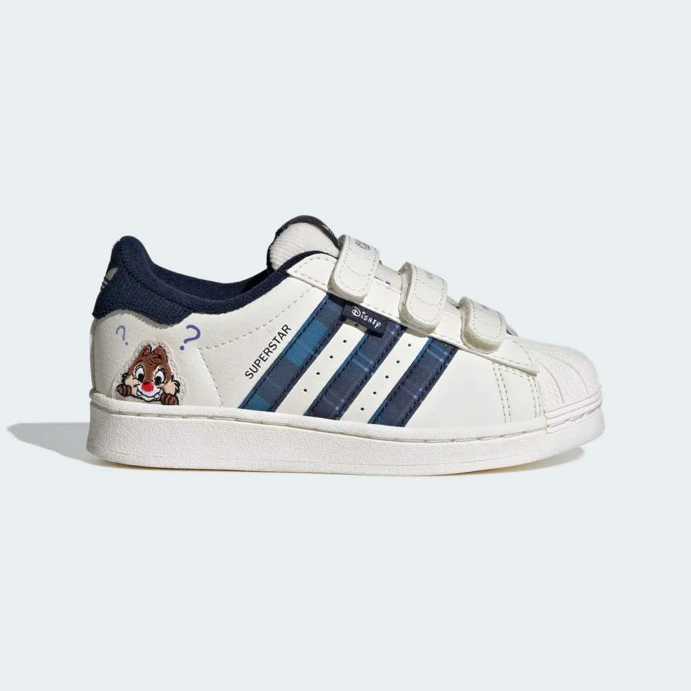 【ADIDAS】SUPERSTAR CF C 休閒鞋 童鞋 中童鞋 大童鞋 白藍-IF3577 歷史價格詳細信息