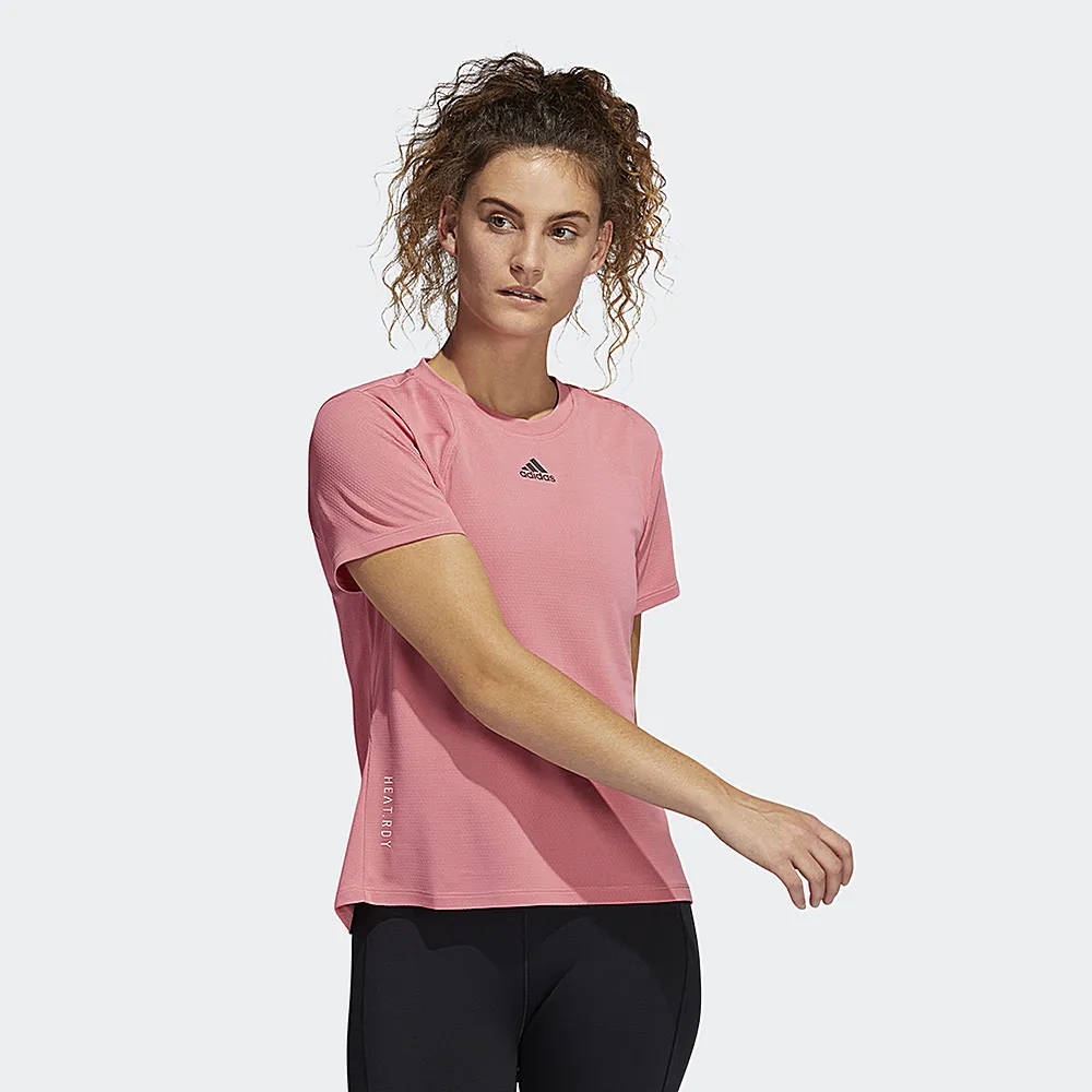 【ADIDAS】 HeatRDY Focus T 女 短袖上衣-H20745 歷史價格詳細信息