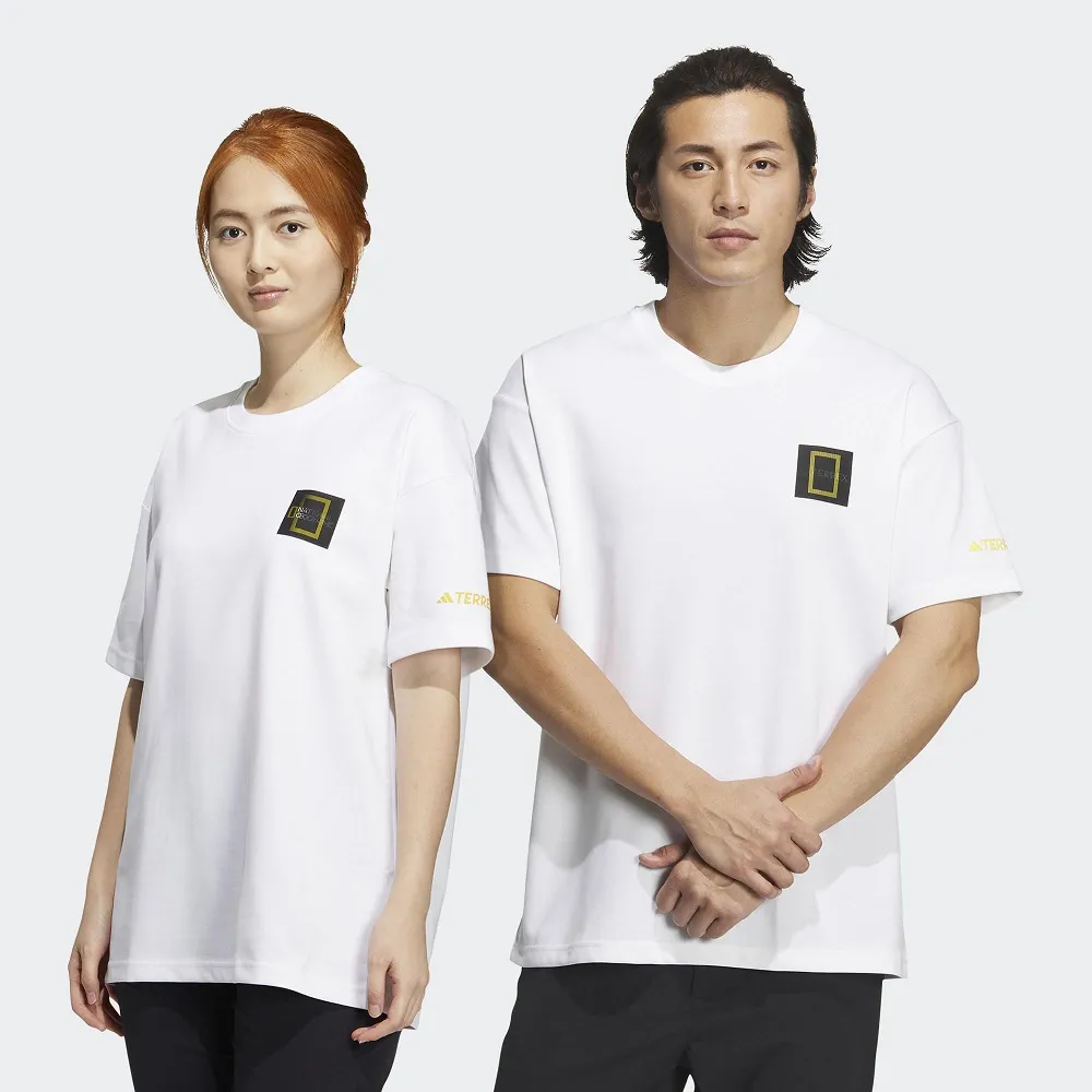 Adidas NAT.GEO TEE LS [IL8976] 男 長袖上衣 亞洲版 運動 休閒 反光 國家地理 聯名 白 歷史價格詳細信息