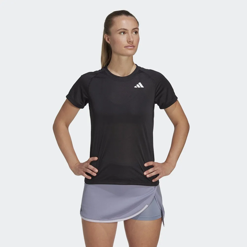 Adidas Club Tee IA8354 女 網球 短袖 上衣 亞洲版 運動 訓練 吸濕排汗 透氣 蒂芬妮綠 歷史價格詳細信息