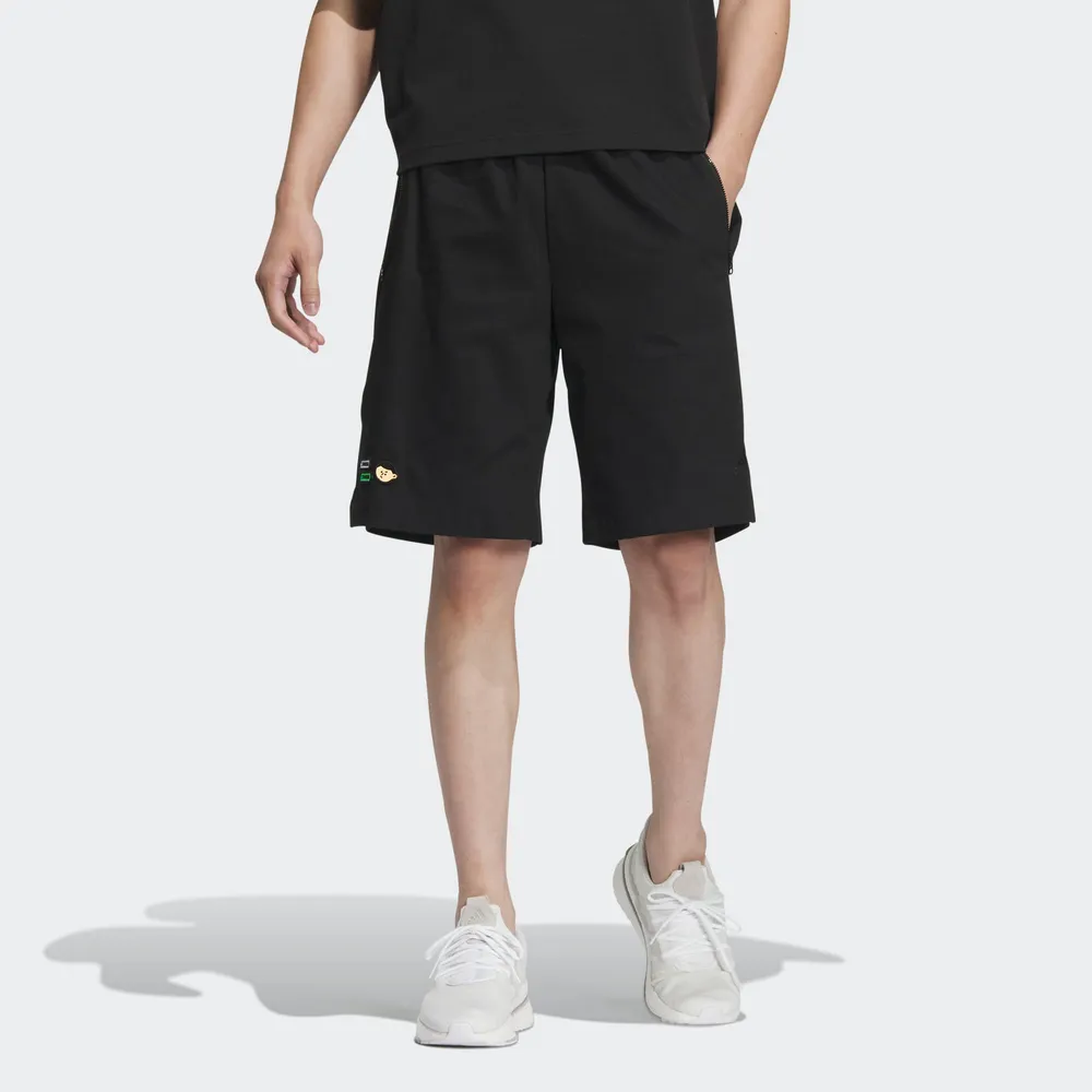 【ADIDAS】GFX WV SHORTS 短褲 男 黑色-IA8157 價格比較,價格查詢,歷史價格詳細信息