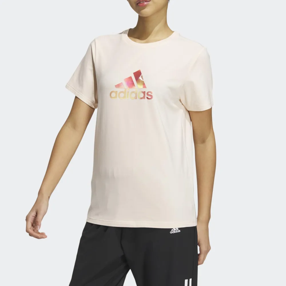 【ADIDAS】MH LANT BOS TEE 短袖上衣 女 白色-IN1437 歷史價格詳細信息