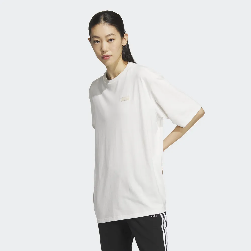 ADIDAS 女 短袖上衣 OD SHIRT SS 米白 -IK8607 歷史價格詳細信息