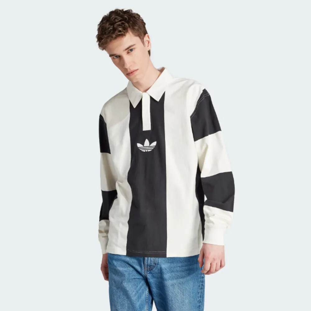 ADIDAS 長袖上衣 HACK RUGB TEE 男 黑白 HZ0708 現貨 歷史價格詳細信息