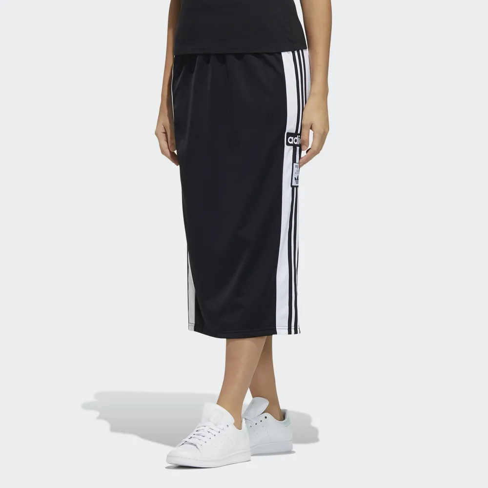 ADIDAS 女 ADIBREAK PANT 1 運動長褲 寬版 三線 側排扣 - IC8129 歷史價格詳細信息