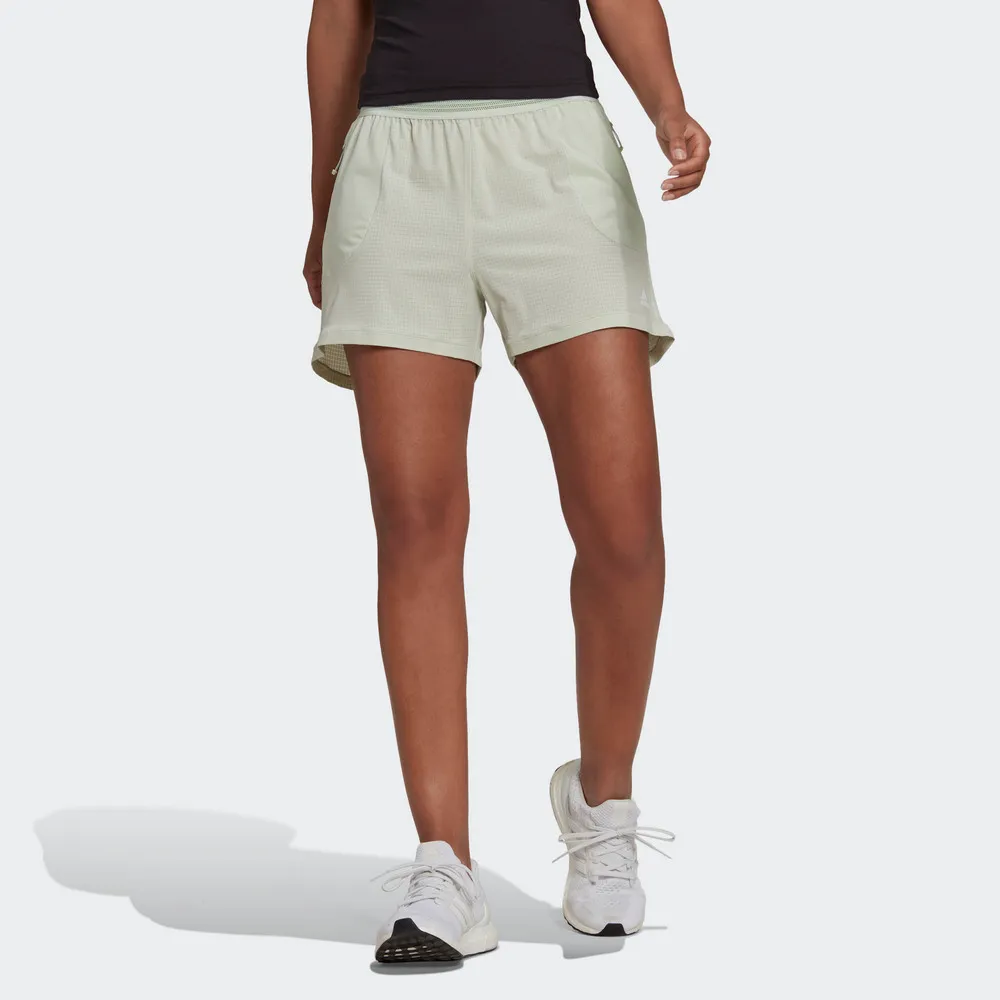 【ADIDAS】WTR HEAT.RDY T 女 短袖上衣 黃-HI3970 歷史價格詳細信息