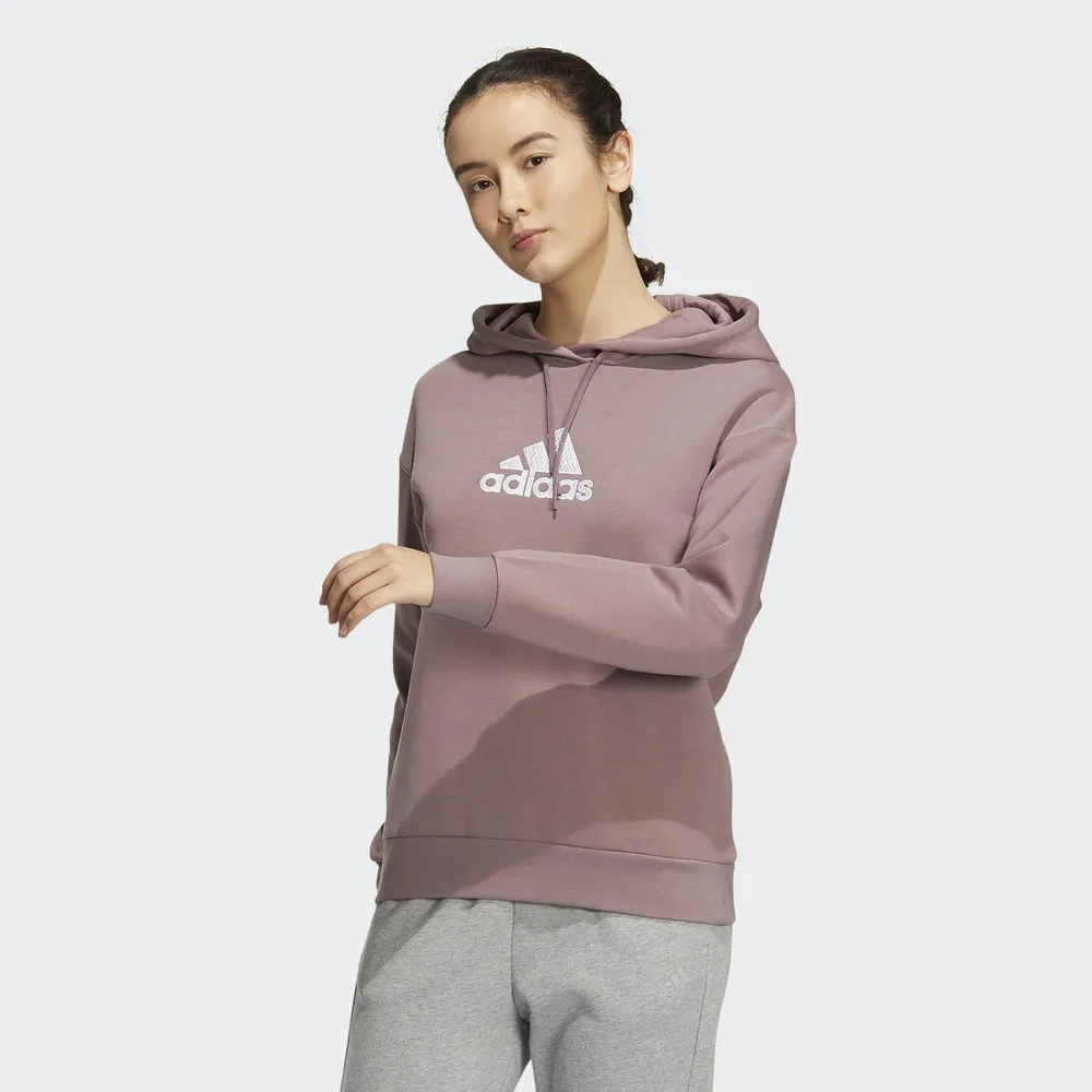 【ADIDAS】MH BOS HOODY 連帽上衣 女 黑色-HM7069 歷史價格詳細信息