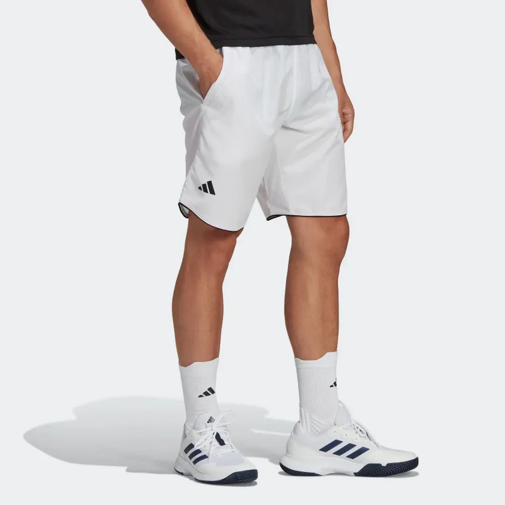 Adidas Club Short HS3266 男 網球短褲 運動 休閒 吸濕 排汗 防撕裂 舒適 黑 歷史價格詳細信息