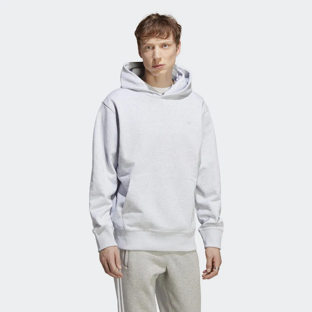 Adidas C Hoodie FT [IR7866] 男 連帽 上衣 帽T 運動 休閒 保暖 舒適 棉質 三葉草 灰棕 歷史價格詳細信息