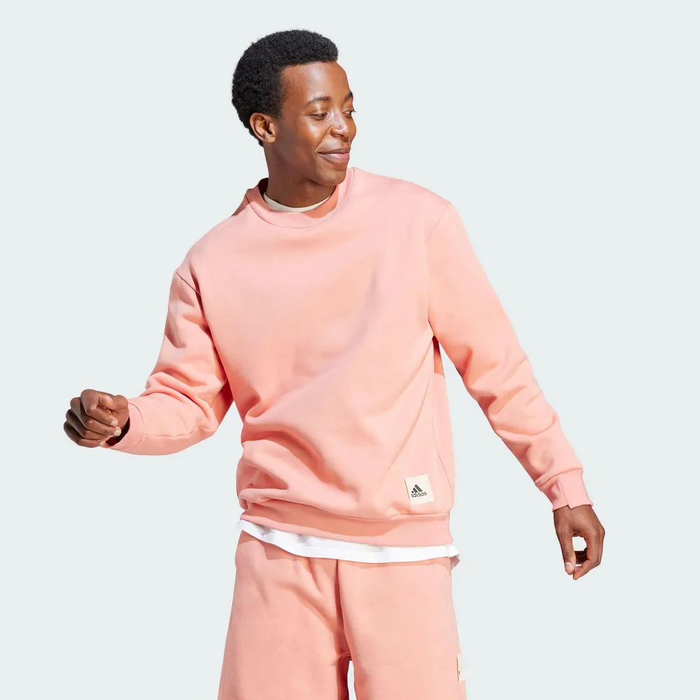 【ADIDAS】M LNG SWT FL 圓領套頭衫 男 粉色-IM0490 價格比較,價格查詢,歷史價格詳細信息