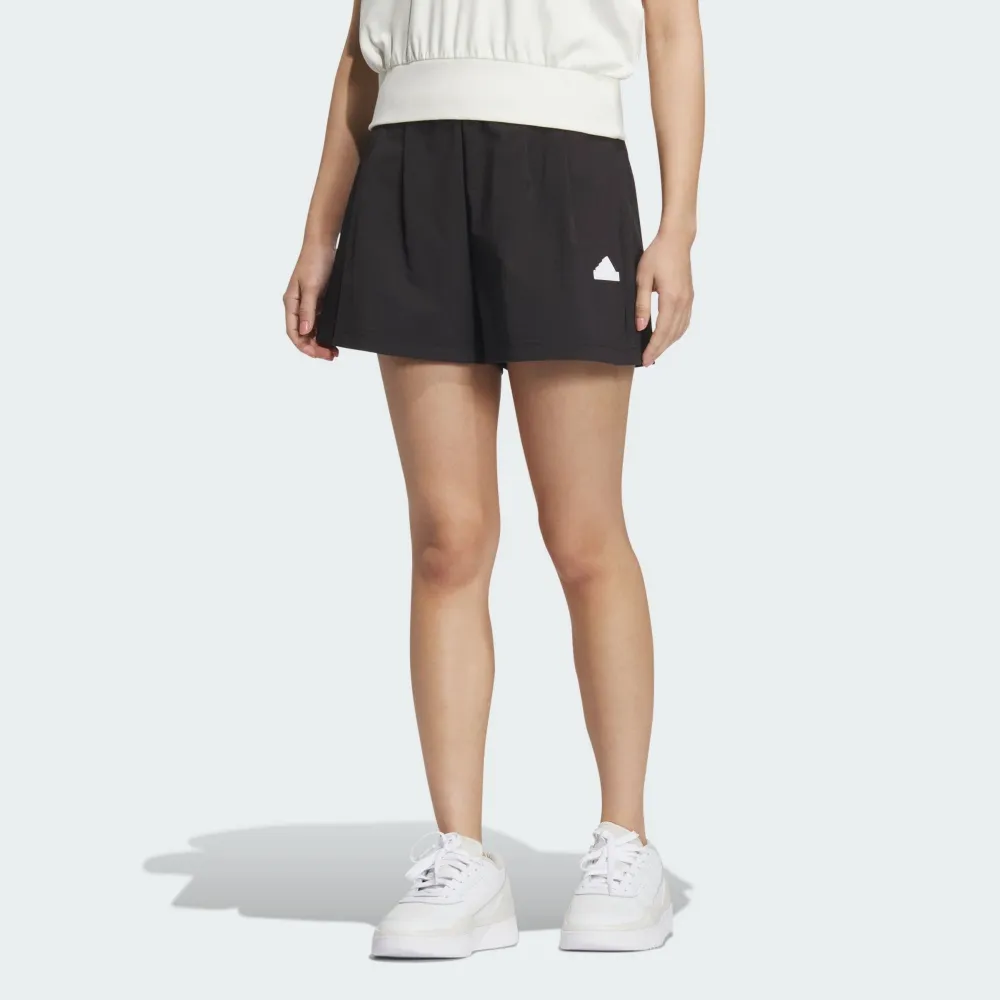 Adidas Tech WV Shorts [IM8829] 女 短褲 運動 休閒 尼龍 寬鬆 日常 舒適 米黃 歷史價格詳細信息