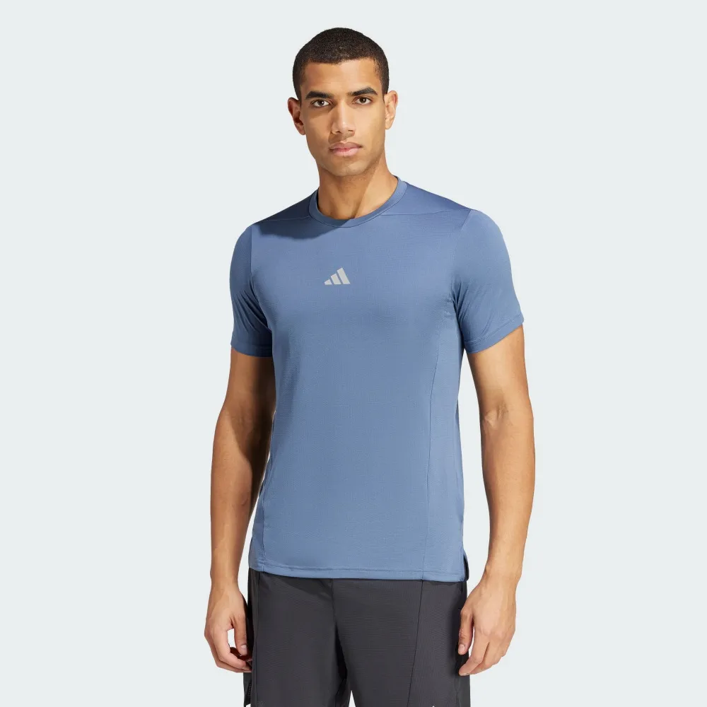 Adidas D4T HR Tee IS3743 男 短袖 上衣 運動 健身 訓練 慢跑 吸濕排汗 透氣 修身 炭灰 歷史價格詳細信息