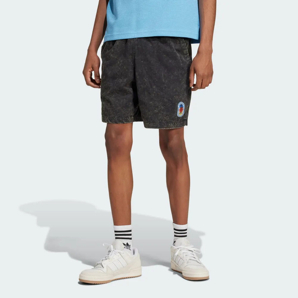 Adidas OLPC Shorts IZ2548 男 短褲 運動 休閒 三葉草 兩側口袋 舒適 黑 歷史價格詳細信息