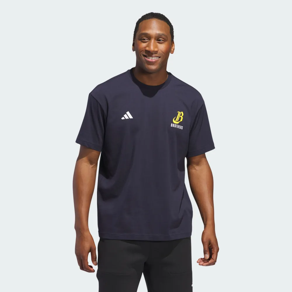 Adidas CTBC BROS BB T [JL6224] 男女 短袖 上衣 T恤 國際版 中信兄弟棒球隊 深藍 歷史價格詳細信息