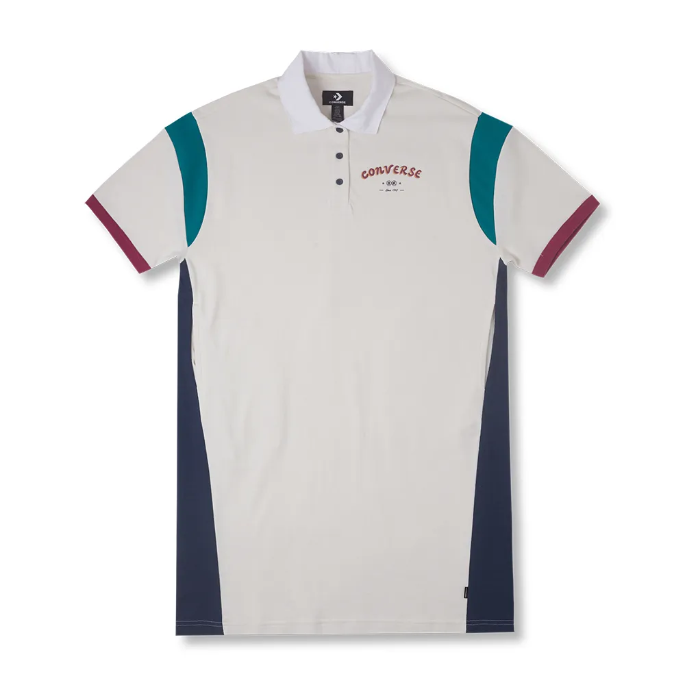 CONVERSE 短袖上衣 RETRO CHUCK COLLEGIATE TEE 男款 藍色 10025275-A03 歷史價格詳細信息