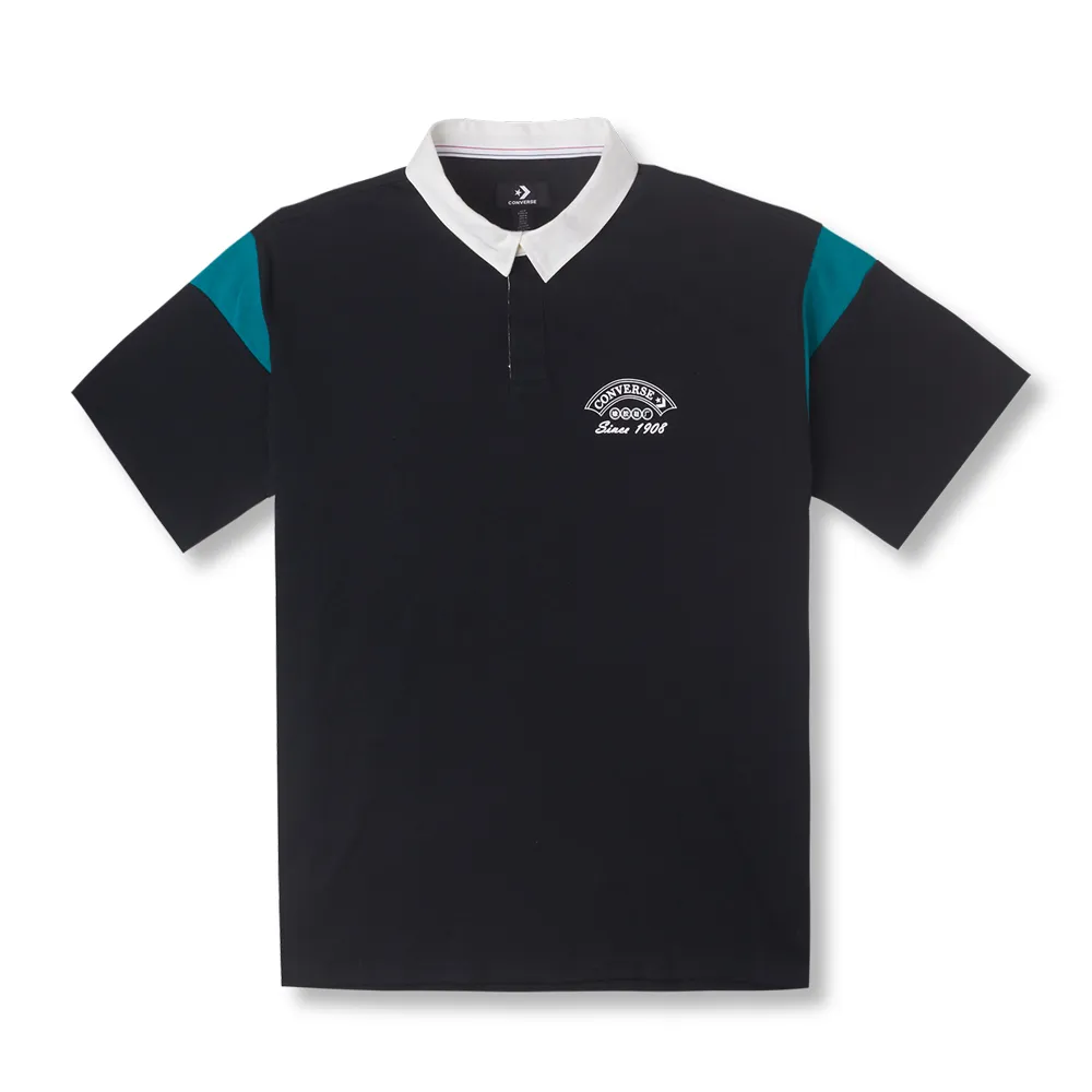 CONVERSE 短袖上衣 RETRO CHUCK COLLEGIATE TEE 男款 藍色 10025275-A03 歷史價格詳細信息