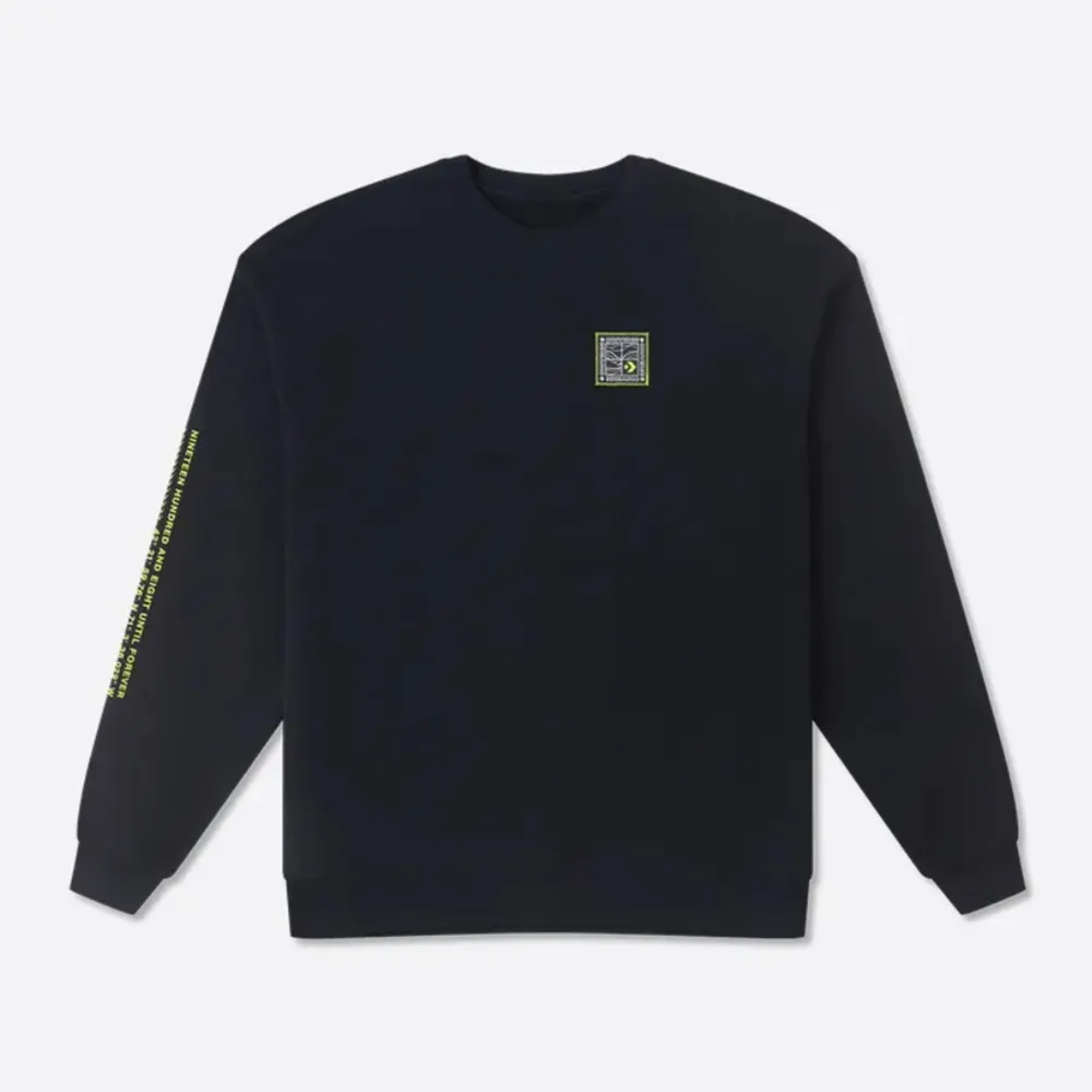 【CONVERSE】UILITY CREW 圓領套頭衫 長袖上衣 女 白色-10023985-A03 歷史價格詳細信息