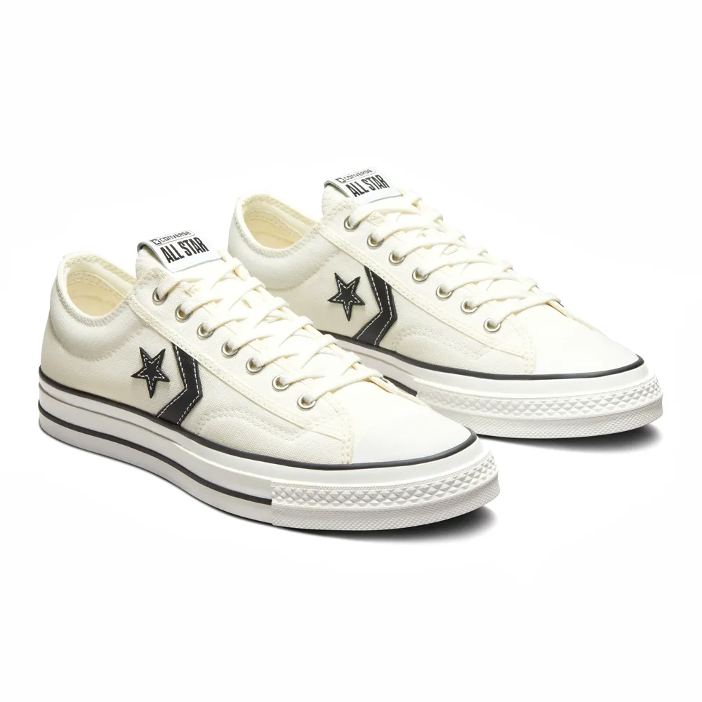 【CONVERSE】STAR PLAYER 76 OX 低筒 休閒鞋 男鞋 女鞋 毛圈布鞋面 白色-A07521C 歷史價格詳細信息