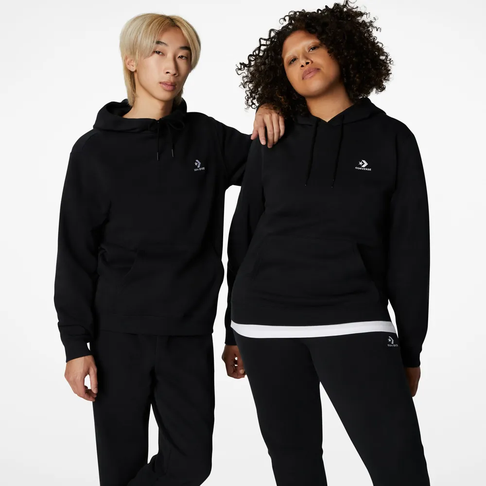 CONVERSE 男女款連帽上衣 STAR CHEV HOODIE 休閒 米白 10023874-A14 歷史價格詳細信息