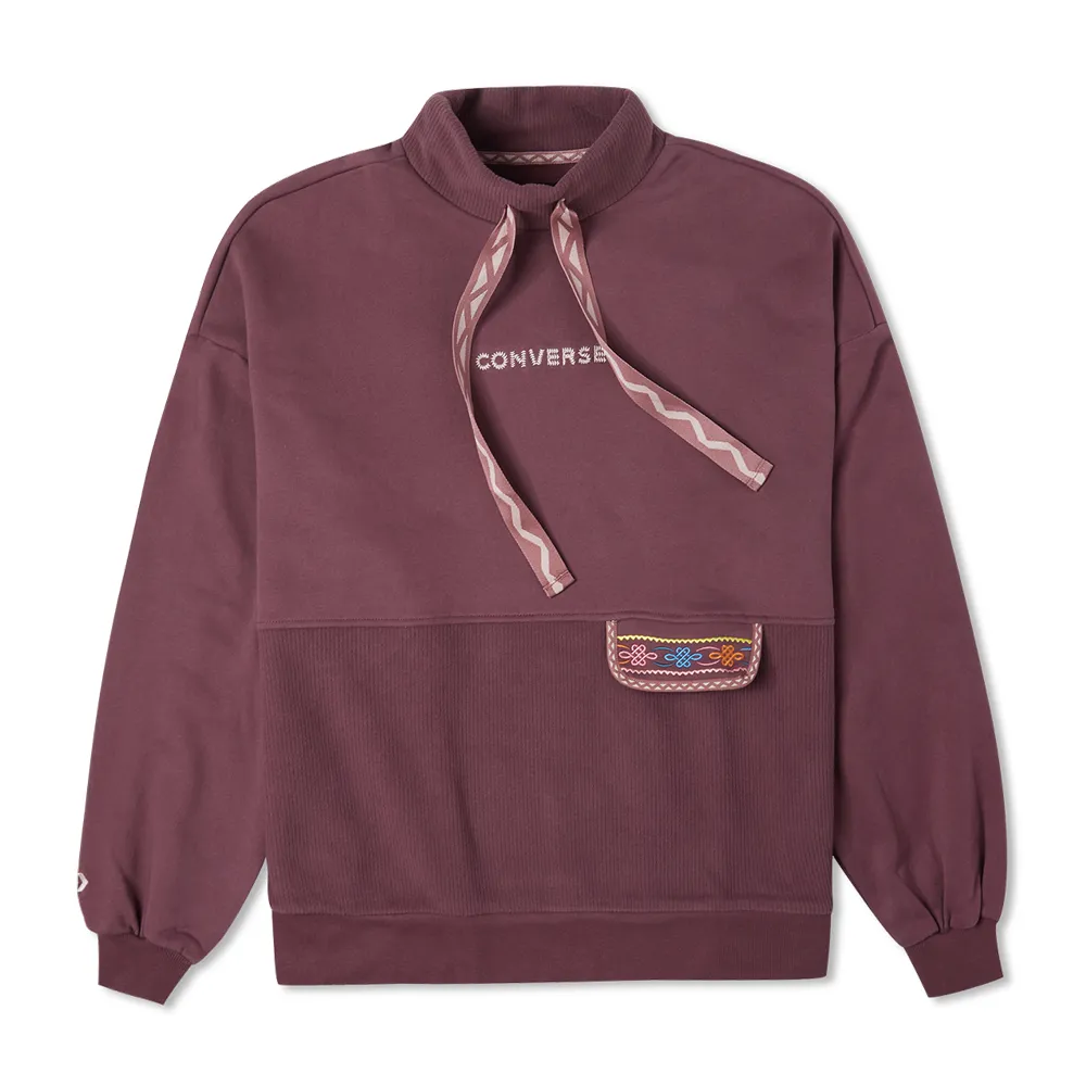 CONVERSE 圓領套頭衫 CHAIN STITCH CREW W 女 10025516-A02 淺綠色 歷史價格詳細信息