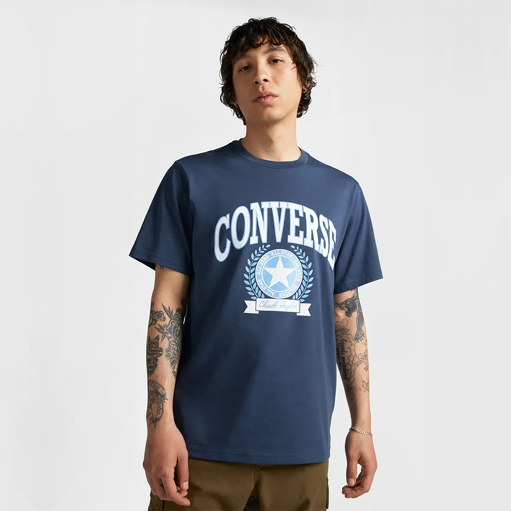 【CONVERSE】RETRO CHUCK SOCCER CREW 長袖上衣 大學T 男 黑色_10028409-A01 歷史價格詳細信息