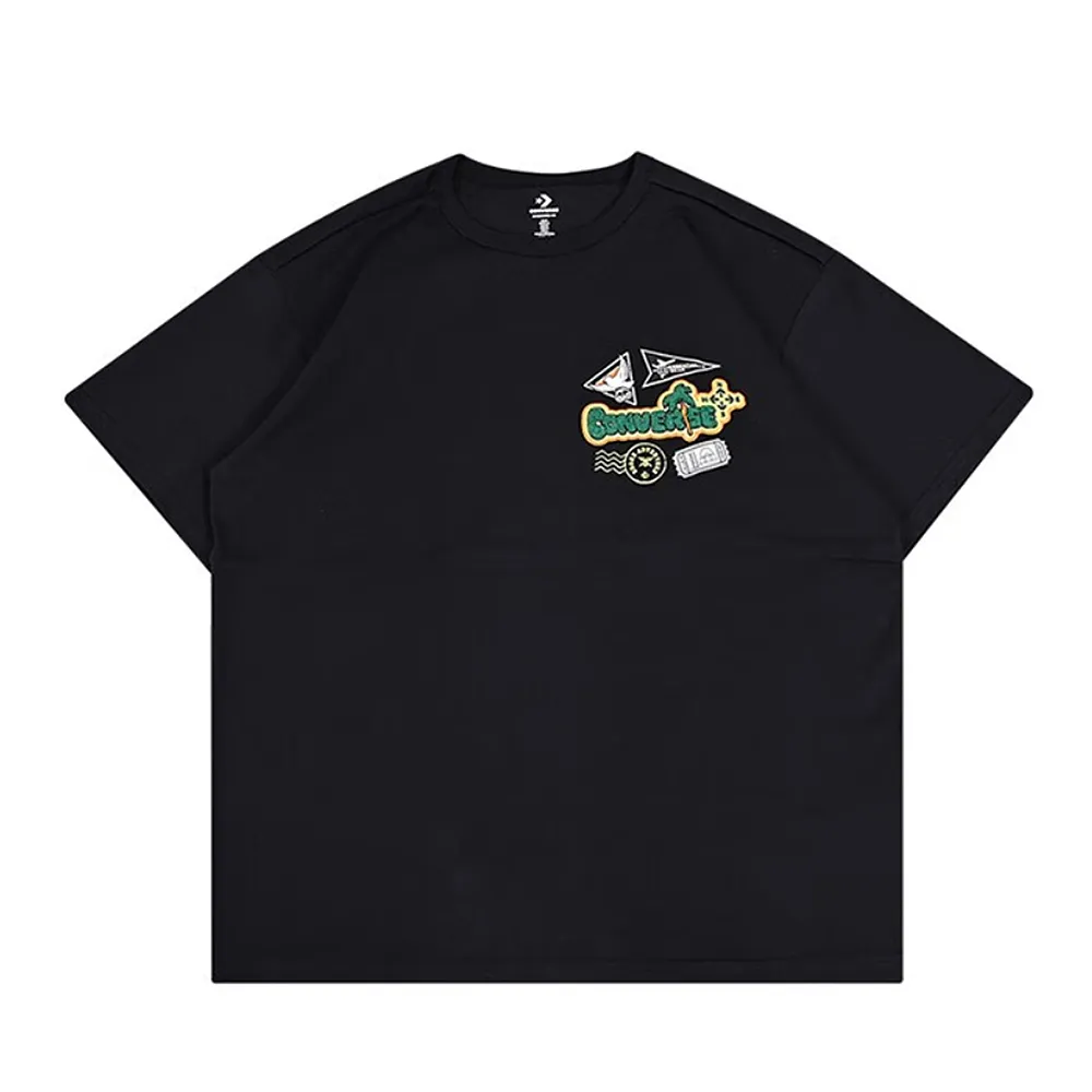 CONVERSE 短袖上衣 CITY TOUR TEE 男款 黑 10026155-A01 歷史價格詳細信息