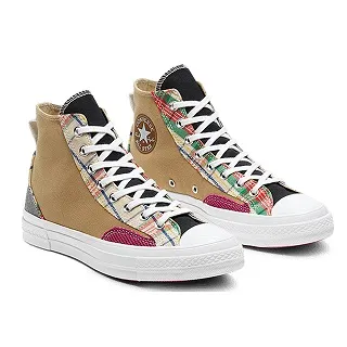 CONVERSE CHUCK 70 男女休閒鞋 168696C 黑拼接 歷史價格詳細信息