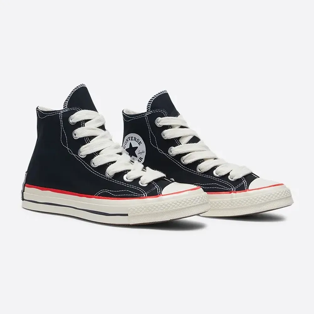 Converse Chuck 70 HI [A09139C] 男女 休閒鞋 帆布鞋 經典 復古 高筒 奶油底 手繪感 黑 歷史價格詳細信息